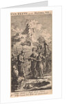 Joseph is sold by his brothers to merchants in the pit by Jan Luyken