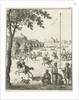 Persians on horseback practicing with bow and arrow by Pieter Jansz