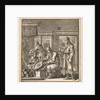 Man stokes the fire with a bellows by Pieter Arentsz & Cornelis van der Sys II