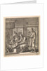 Man stokes the fire with a bellows by Pieter Arentsz & Cornelis van der Sys II