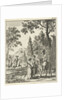Road guards in Persia in conversation with the writer Jean de Thevenot by Jan Luyken