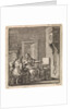 Three women at a wall clock by Pieter Arentsz & Cornelis van der Sys II