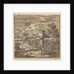 Man overlooks a rapeseed field by Pieter Arentsz & Cornelis van der Sys II