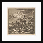 Fisher and his wife and a tub full of fish by Arentsz Pieter Cornelis van der Sys II