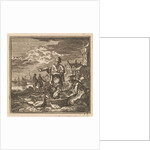 Fisher and his wife and a tub full of fish by Arentsz Pieter Cornelis van der Sys II