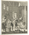 Manufacture of sorbet in a kitchen at Rosette by Jan Luyken