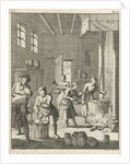 Manufacture of sorbet in a kitchen at Rosette by Jan Luyken