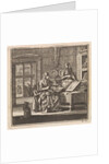 Two women stand near an open bible by Pieter Arentsz & Cornelis van der Sys II