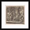 Man shows two men exhibited weapons by Arentsz & Pieter Cornelis van der Sys II