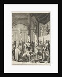 Foot Washing of the travelers in a monastery in Jerusalem by Jan Luyken