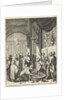 Foot Washing of the travelers in a monastery in Jerusalem by Jan Luyken