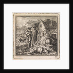 Two men near a dunghill by Pieter Arentsz & Cornelis van der Sys II