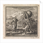 Man carries the world on his back by Pieter Arentsz & Cornelis van der Sys II