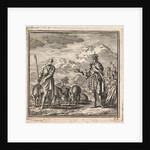 Pig farmer refuses the crown that he is offered by a king by Pieter Arentsz & Cornelis van der Sys II