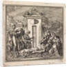 Six people mourn a dead person by Pieter Arentsz & Cornelis van der Sys II