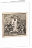 Six people mourn a dead person by Pieter Arentsz & Cornelis van der Sys II