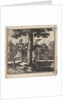 Father Time keeps death from chopping down a tree by Pieter Arentsz & Cornelis van der Sys II