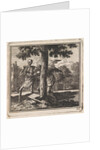 Father Time keeps death from chopping down a tree by Pieter Arentsz & Cornelis van der Sys II