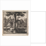 Father Time keeps death from chopping down a tree by Pieter Arentsz & Cornelis van der Sys II