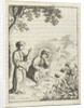 Christ and the personified soul contemplate nature by Pieter Arentsz II