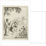 Christ and the personified soul contemplate nature by Pieter Arentsz II