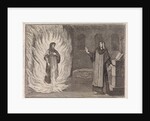 Johanna Catherine appears as a spirit in purgatory for her friend Magdalena S. à Alexio by Frantz Martin Hertzen