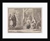 Christ child speaks from the manger to an Easterner by Frantz Martin Hertzen