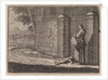 Fruit Vendor lays her dead child before the castle of Lille, France by Frantz Martin Hertzen