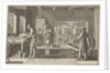 Address card of Abraham van Wylick by Caspar Luyken