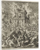 Romans kill the Jews, while the Temple burns by Barent Visscher