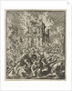 Romans kill the Jews, while the Temple burns by Barent Visscher