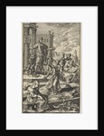 Tyrant watches as the personifications of the Law and Faith are suppressed by Jacob van Royen