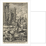 Tyrant watches as the personifications of the Law and Faith are suppressed by Jacob van Royen