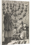 Golden Menorah, candelabrum by Pieter Mortier