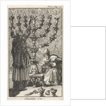 Golden Menorah, candelabrum by Pieter Mortier