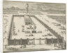View of the court and the Tabernacle by Pieter Mortier