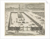 View of the court and the Tabernacle by Pieter Mortier