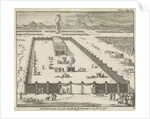 View of the court and the Tabernacle by Pieter Mortier