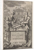 Moses and Aaron standing behind an altar by Pieter Mortier