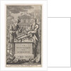 Moses and Aaron standing behind an altar by Pieter Mortier