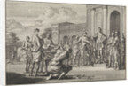 Josephus freed by Vespasian by Pieter Mortier