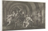 Emperor Caligula attacked in a vault by an armed gang and killed by Pieter Mortier