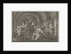 Emperor Caligula attacked in a vault by an armed gang and killed by Pieter Mortier