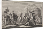 The beheading of Antigonus ordered by Anthony by Pieter Mortier
