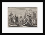 The beheading of Antigonus ordered by Anthony by Pieter Mortier