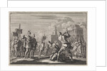 The beheading of Antigonus ordered by Anthony by Pieter Mortier