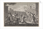 Stoning of Zacharias by Pieter Mortier