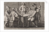Anthimus, bishop of Nicomedia, receives five soldiers by Christoph Weigel