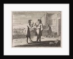 Man selling a cricket in a glass as a protecting ghost by Christoph Weigel