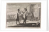 Man selling a cricket in a glass as a protecting ghost by Christoph Weigel